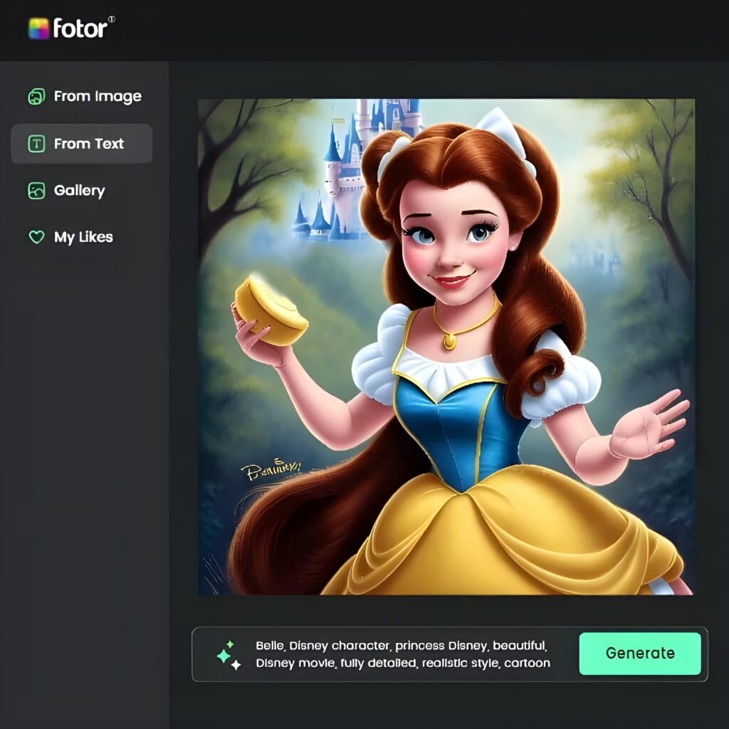 Fotor AI Image Generator